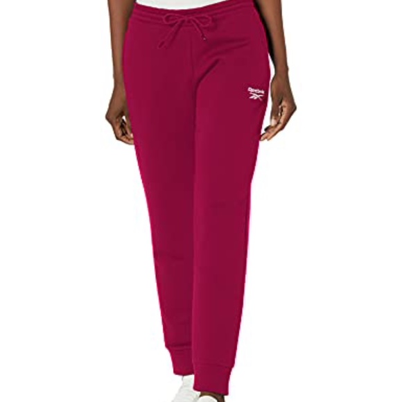 Reebok Pants - Reebok Women's Standard Fleece Joggers, Punch Berry, X-Small